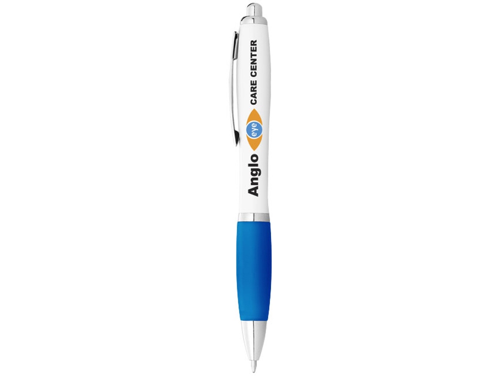 Ручка пластиковая шариковая «Nash» с нанесением логотипа в Москве