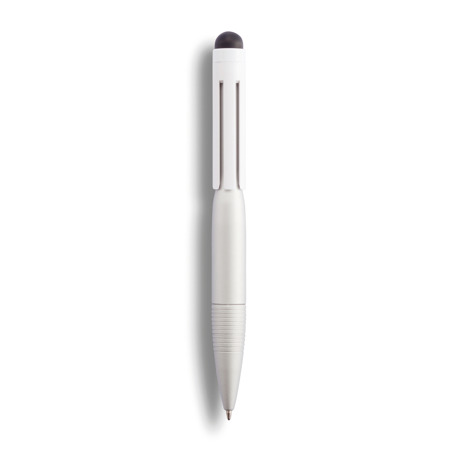 Ручка-стилус Spin, белый оптом под нанесение