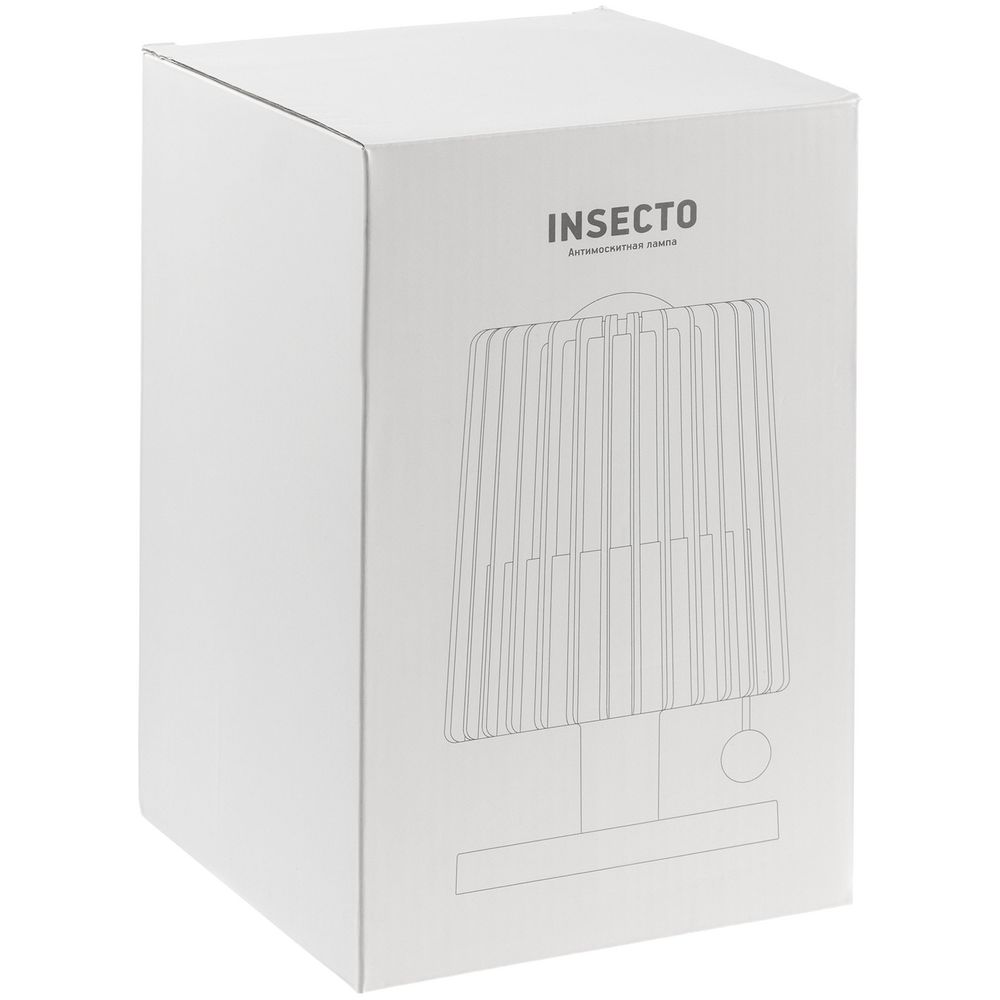 Антимоскитная лампа Insecto, белая на заказ с логотипом компании