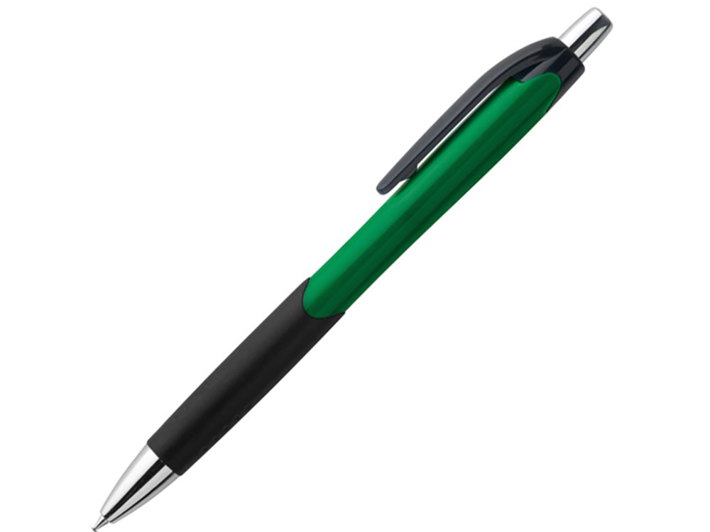 Ручка пластиковая шариковая с противоскользящим покрытием «CARIBE» оптом под нанесение