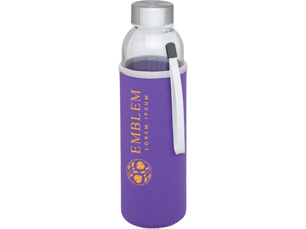 Бутылка спортивная «Bodhi» из стекла на заказ с логотипом компании