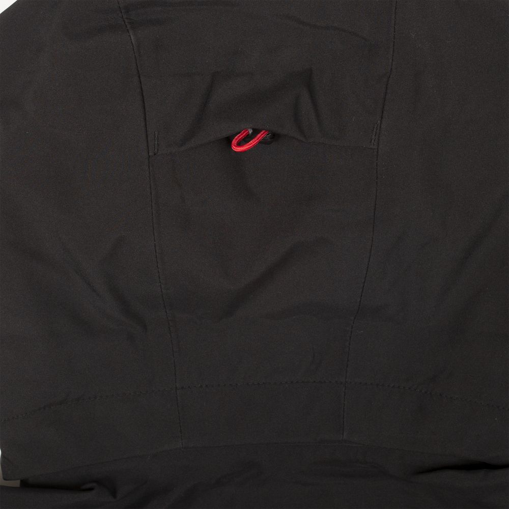 Куртка софтшелл мужская Patrol черная с красным, размер S заказать под нанесение логотипа