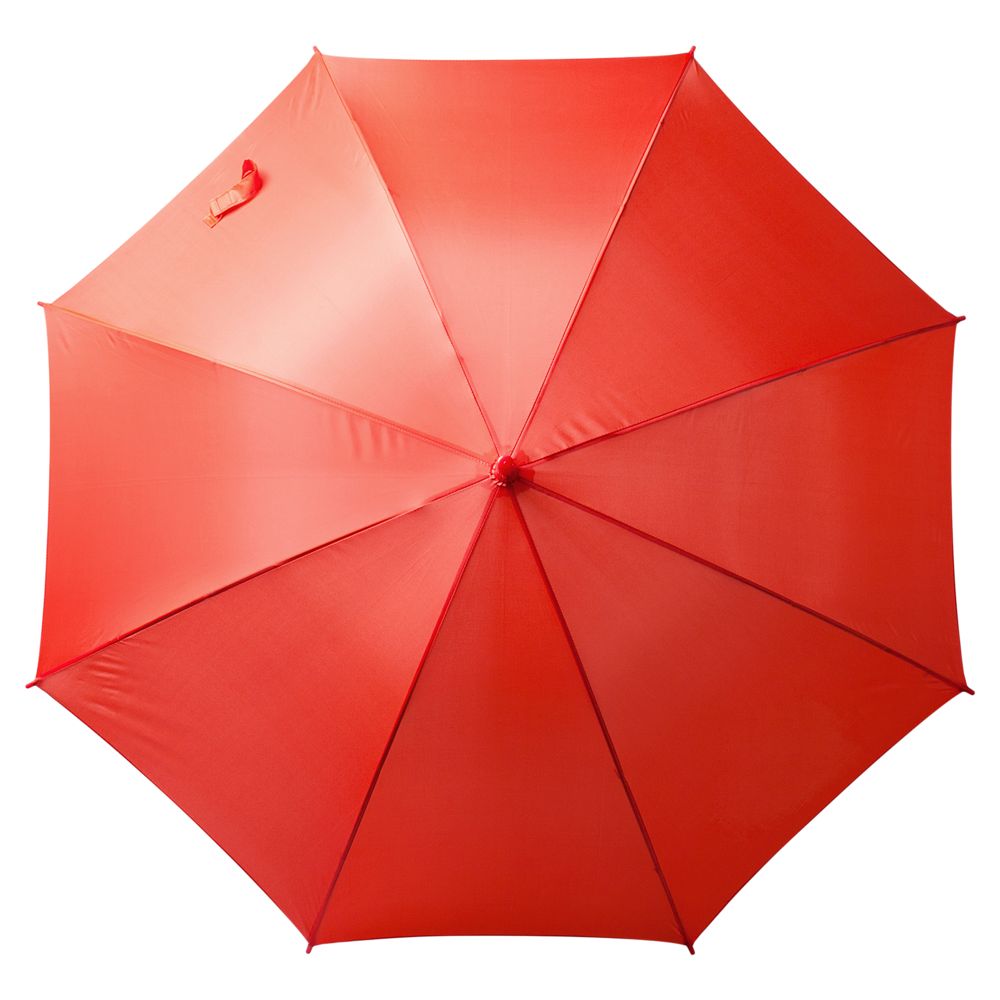 Зонт-трость Promo, красный с нанесением логотипа в Москве
