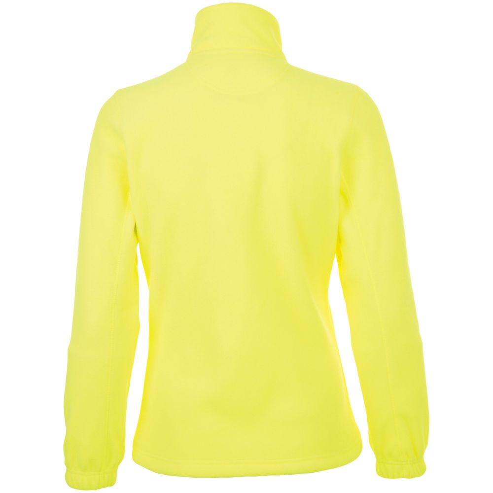 Куртка женская North Women, желтый неон, размер S на заказ с логотипом компании