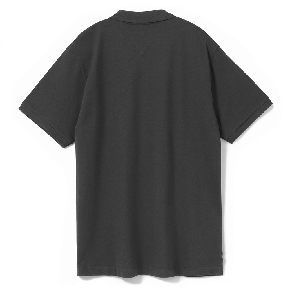 Рубашка поло мужская Neptune темно-серая, размер S на заказ с логотипом компании