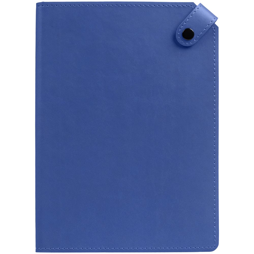 Ежедневник Angle, недатированный, синий на заказ с логотипом компании