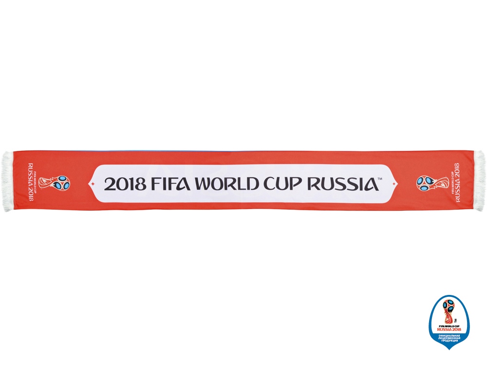 Шарф Россия трикотажный 2018 FIFA World Cup Russia™ на заказ с логотипом компании