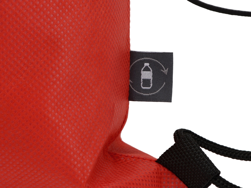 Рюкзак-мешок «Reviver» из нетканого переработанного материала RPET заказать под нанесение логотипа