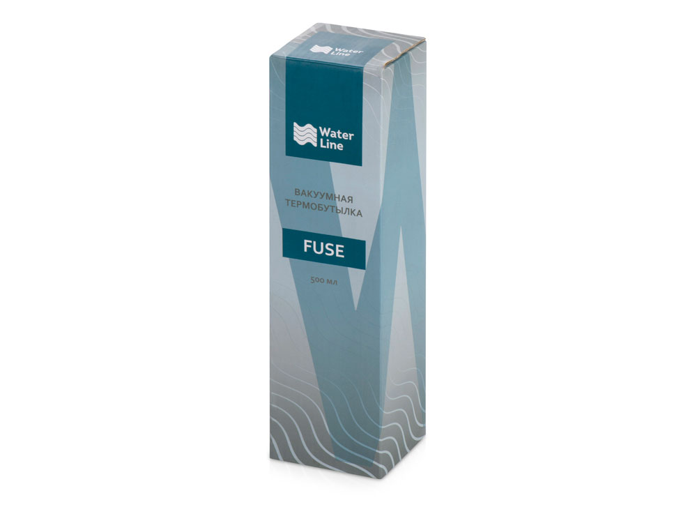 Вакуумная герметичная термобутылка «Fuse» с 360° крышкой, 500 мл заказать под нанесение логотипа