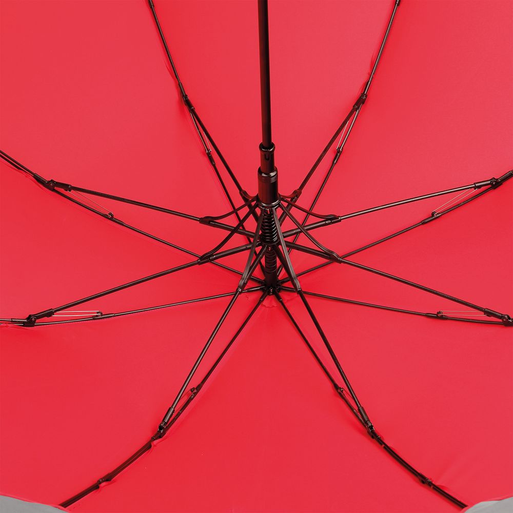 Зонт-трость Pulla, красный заказать под нанесение логотипа