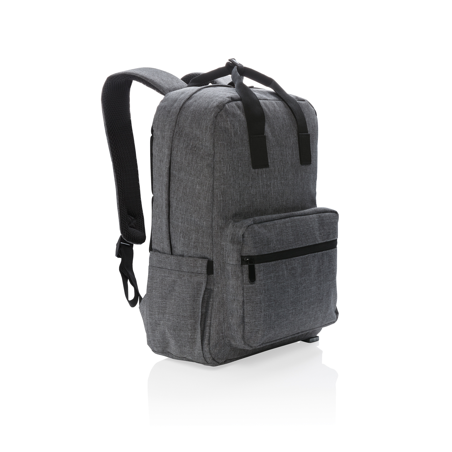 Рюкзак для ноутбука 15", серый оптом под нанесение