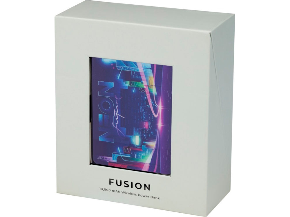 Беспроводной внешний аккумулятор «Fusion», 10000 mAh заказать в Москве