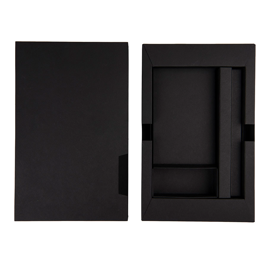 Коробка  POWER BOX  mini, черная, 13,2х21,1х2,6 см. с нанесением логотипа в Москве