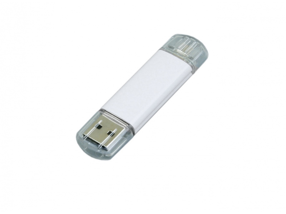 USB 2.0/micro USB- флешка на 64 Гб оптом под нанесение