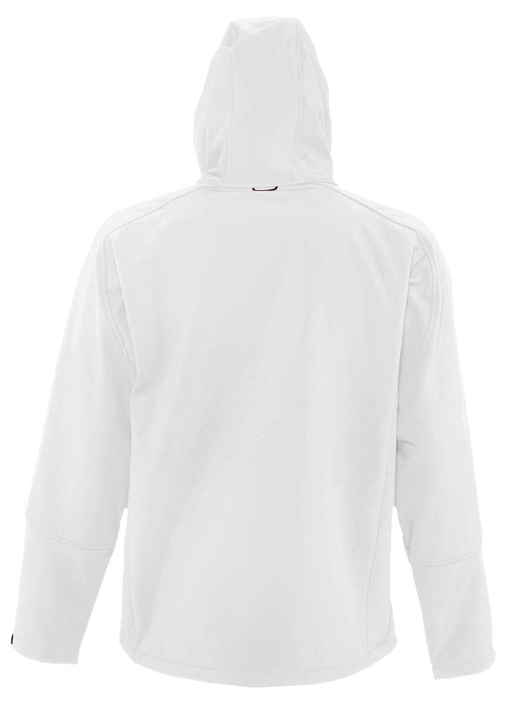Куртка мужская с капюшоном Replay Men 340 белая, размер XS оптом под нанесение