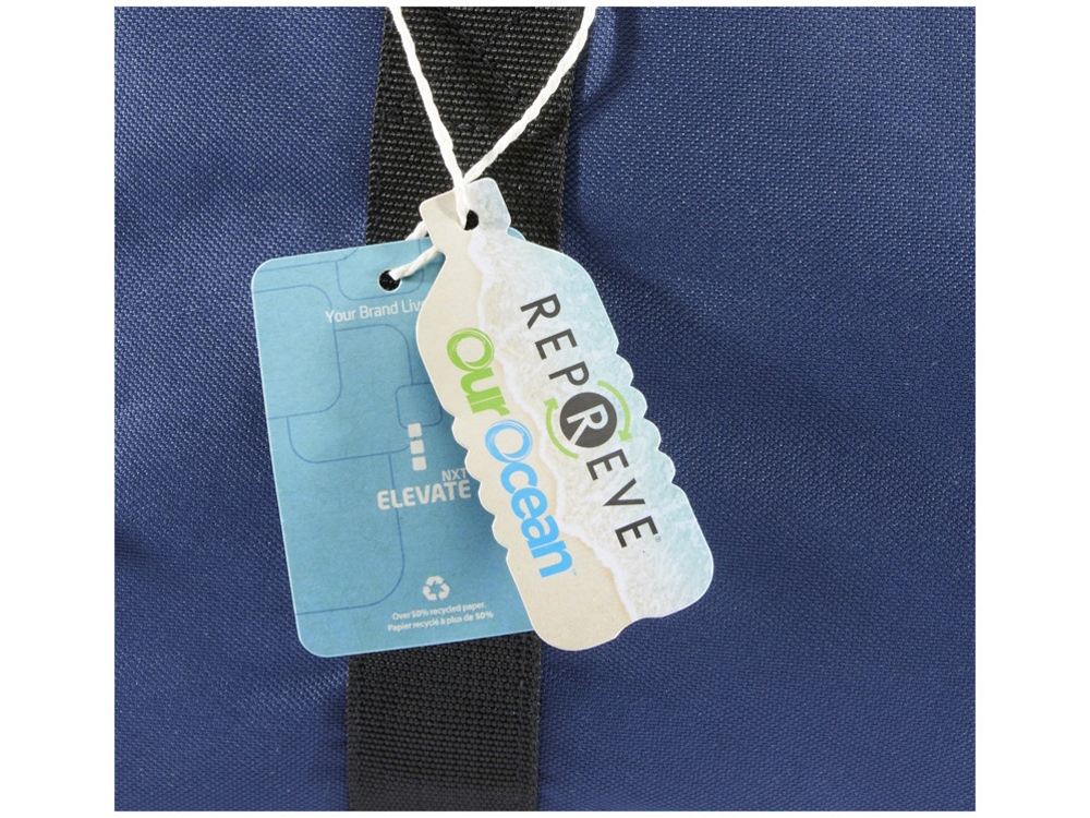 Спортивная сумка Repreve® Ocean из переработанного ПЭТ-пластика заказать под нанесение логотипа