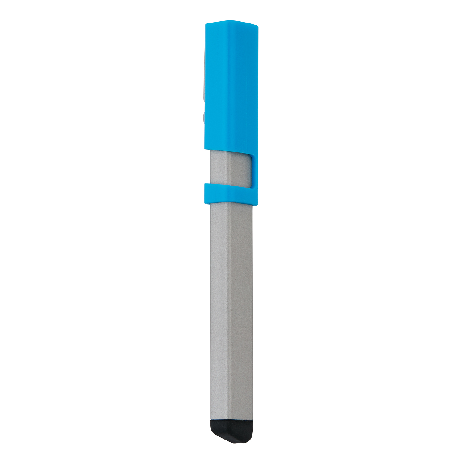 Ручка-стилус Kube 4 в 1, синий оптом под нанесение