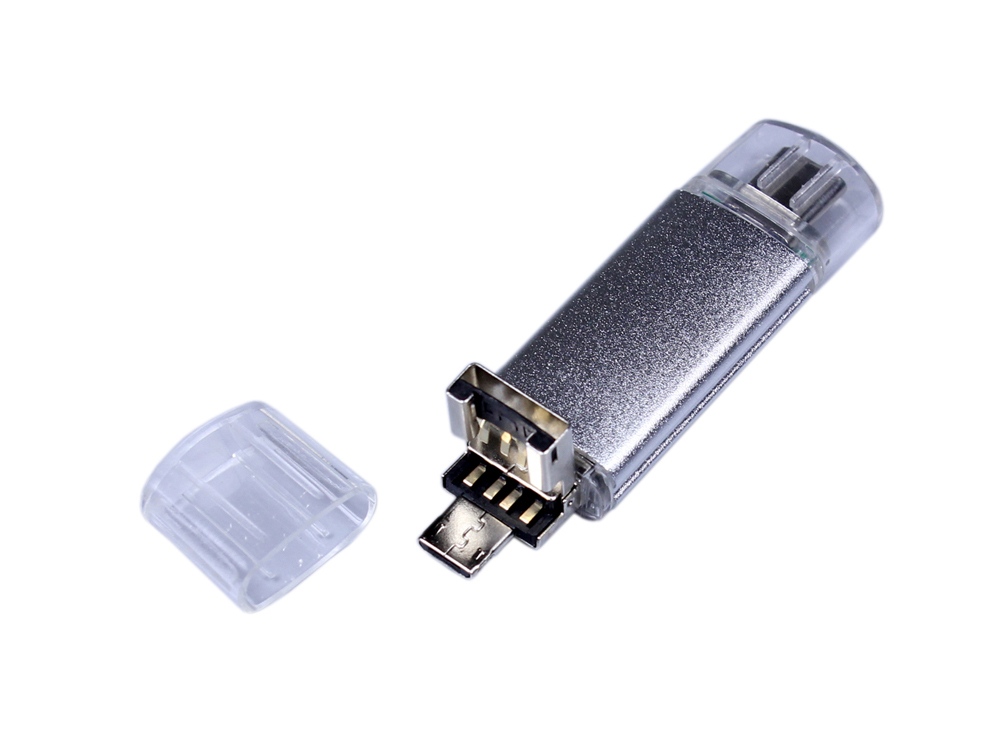 USB 3.0/micro USB/Type-C- флешка на 32 Гб на заказ с логотипом компании