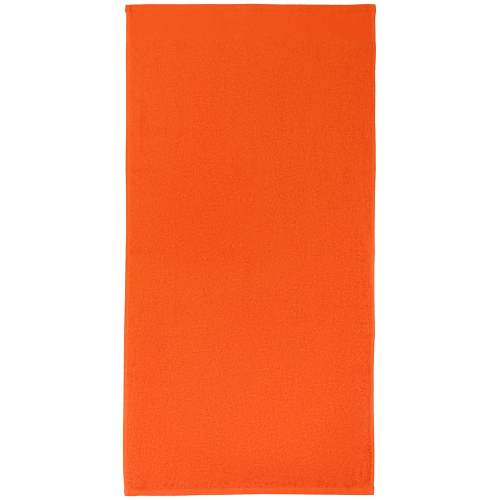 Полотенце Odelle, среднее, оранжевое заказать под нанесение логотипа