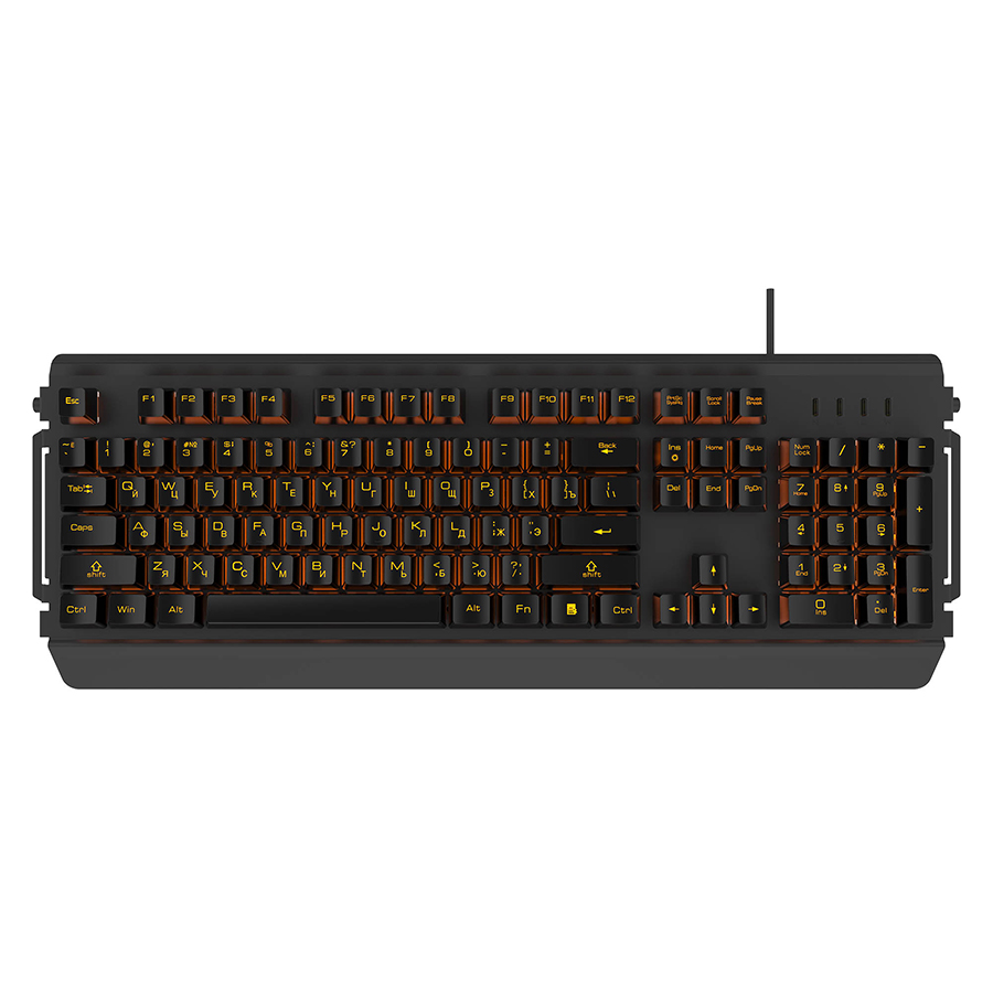 Клавиатура игровая HIPER PALADIN  GK-5, черный оптом под нанесение