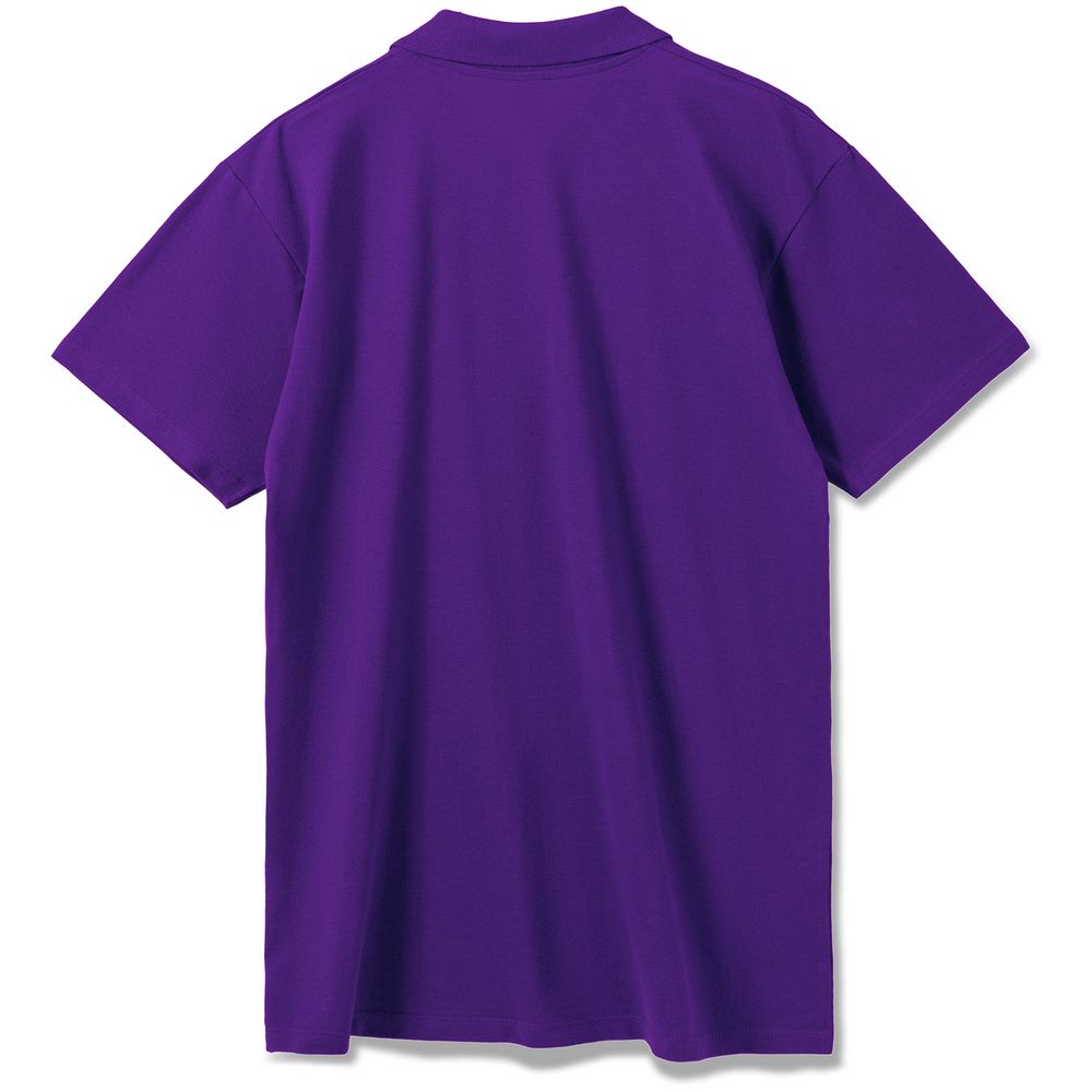 Рубашка поло мужская Summer 170 темно-фиолетовая, размер XS на заказ с логотипом компании