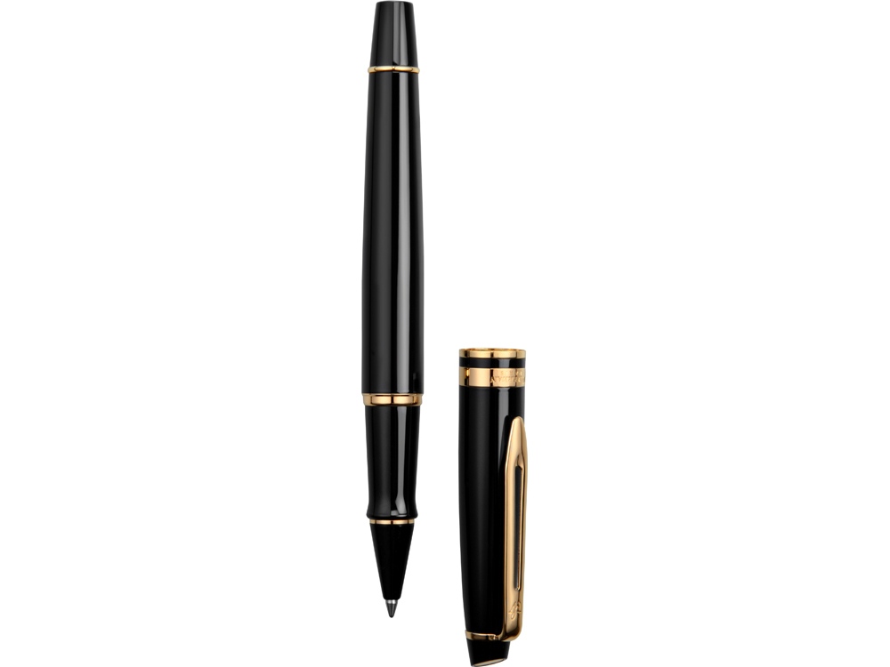 Ручка роллер  «Expert 3 Black Laque GT F» на заказ с логотипом компании