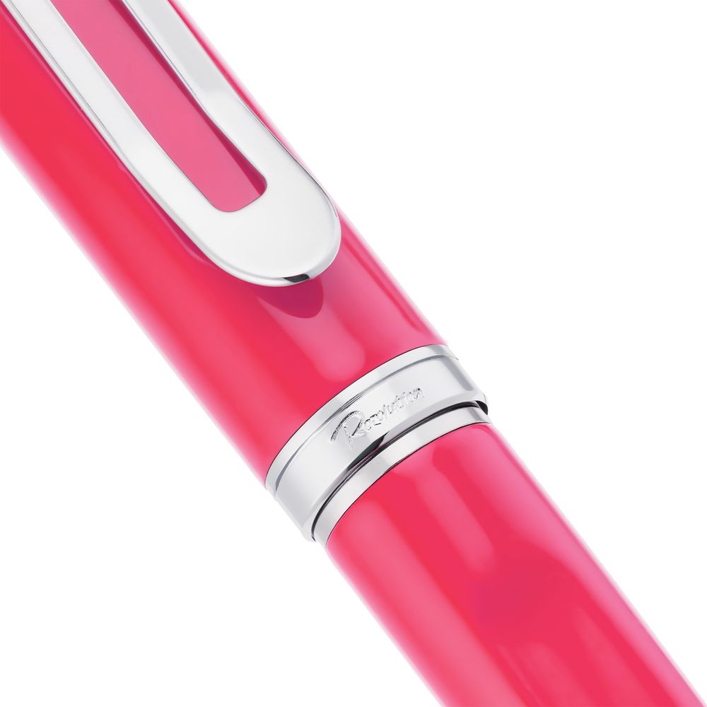 Ручка шариковая Phase, розовая заказать под нанесение логотипа
