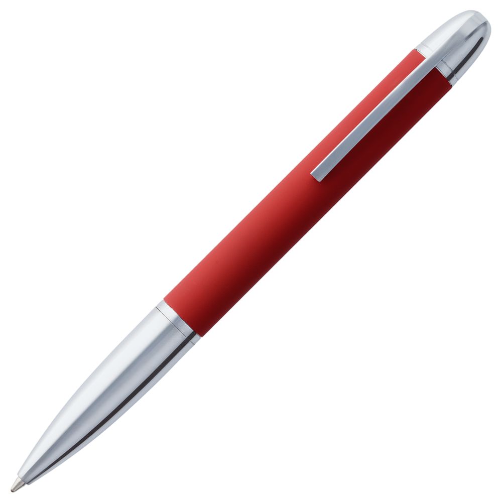 Ручка шариковая Arc Soft Touch, красная заказать под нанесение логотипа