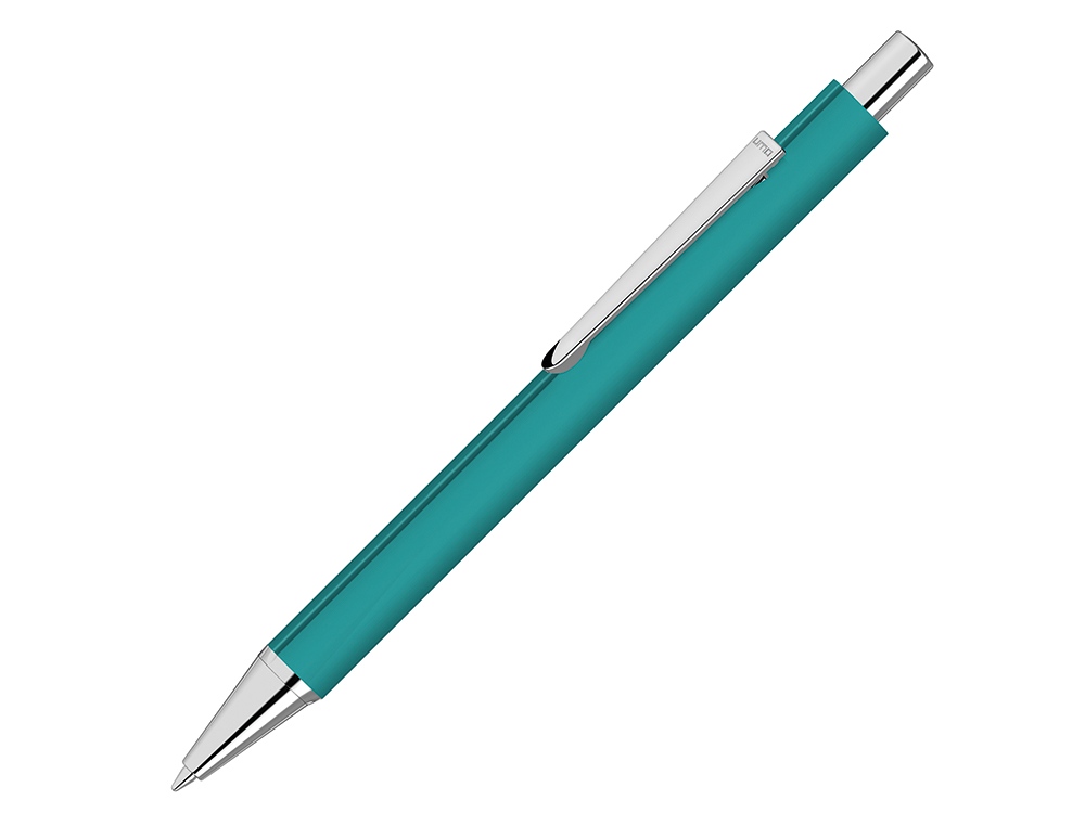 Ручка шариковая металлическая «Pyra» soft-touch с зеркальной гравировкой оптом под нанесение