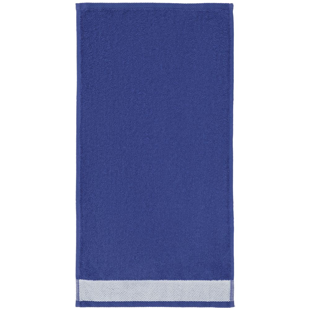 Полотенце Etude, малое, синее на заказ с логотипом компании