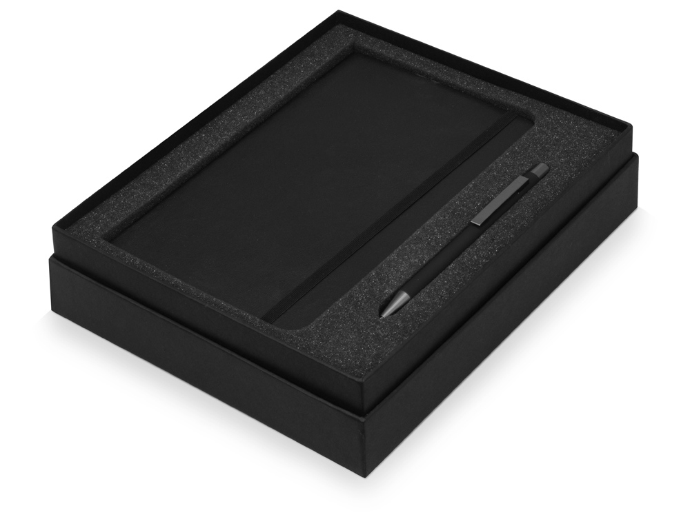 Подарочный набор Moleskine Van Gogh с блокнотом А5 Soft и ручкой на заказ с логотипом компании