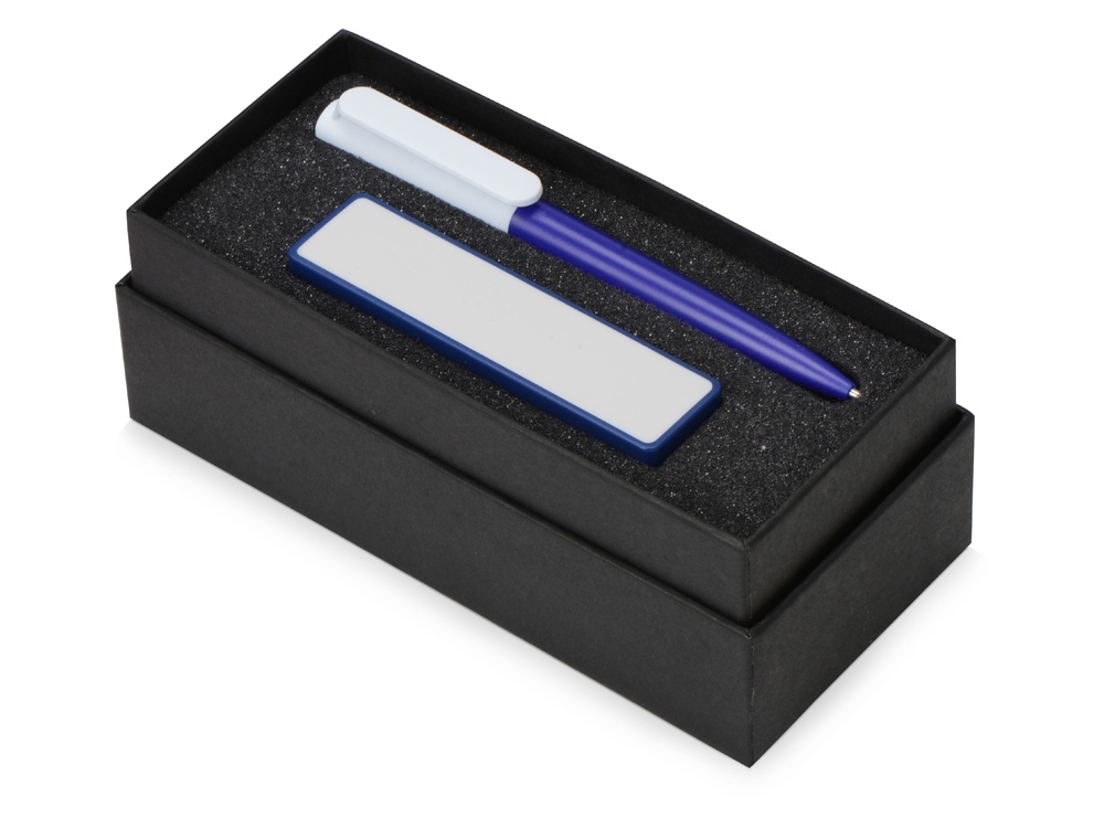 Подарочный набор Essentials Umbo с ручкой и зарядным устройством на заказ с логотипом компании