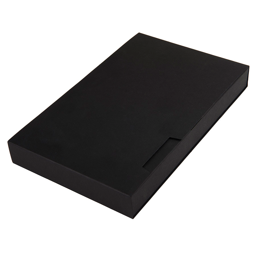 Коробка  POWER BOX  mini, черная, 13,2х21,1х2,6 см. оптом под нанесение