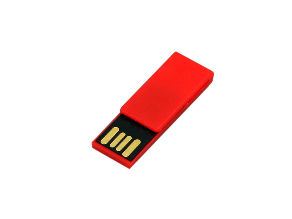 USB 2.0- флешка промо на 8 Гб в виде скрепки заказать под нанесение логотипа