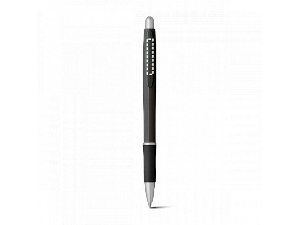 Шариковая ручка с противоскользящим покрытием «OCTAVIO» с нанесением логотипа в Москве