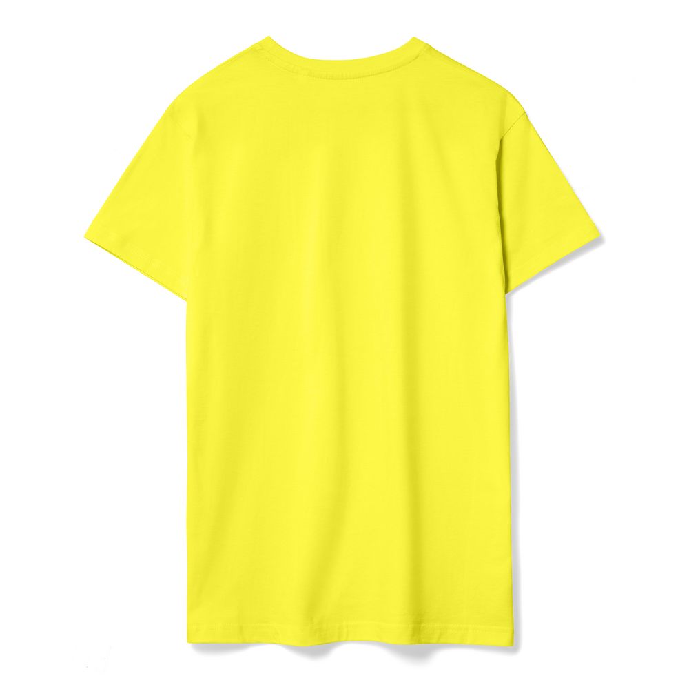 Футболка желтая «T-Bolka 160», размер S заказать под нанесение логотипа