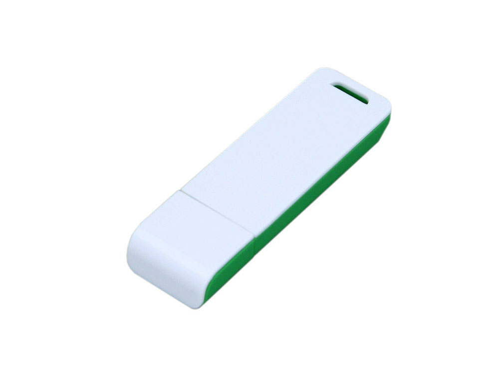 USB 2.0- флешка на 8 Гб с оригинальным двухцветным корпусом заказать под нанесение логотипа