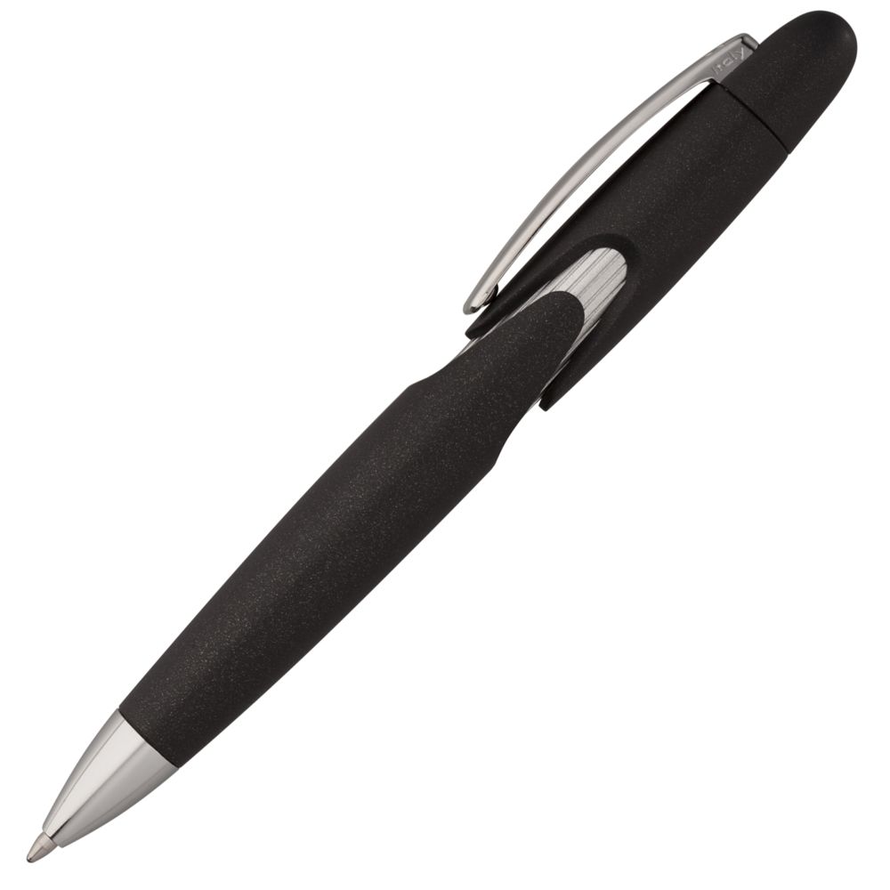 Ручка шариковая Myto, черная заказать под нанесение логотипа