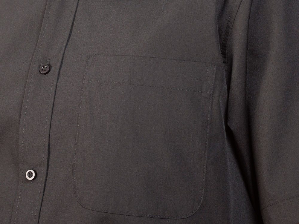 Рубашка «Aifos» мужская с коротким рукавом с нанесением логотипа в Москве