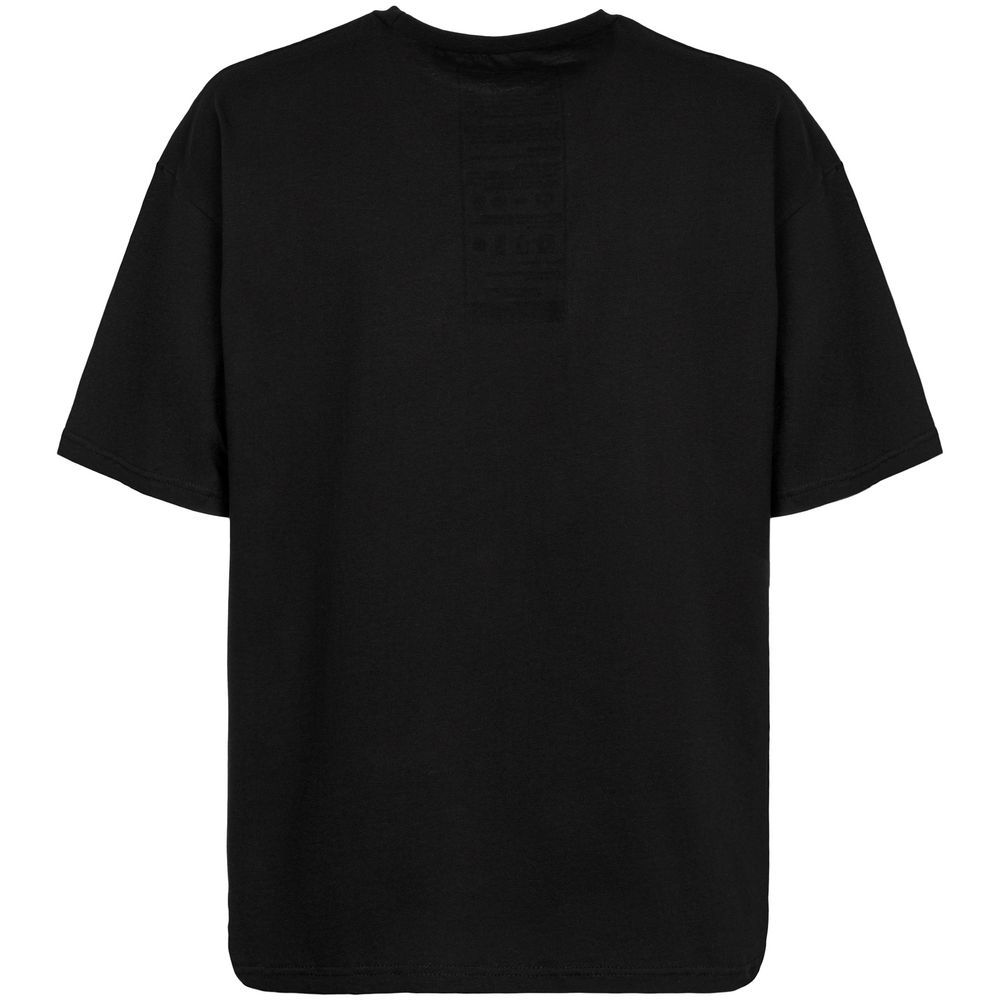 Футболка оверсайз «Юношеский минимализм», черная, размер M/L заказать под нанесение логотипа