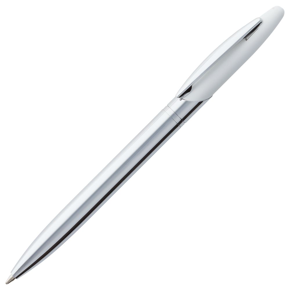 Ручка шариковая Dagger Soft Touch, белая оптом под нанесение