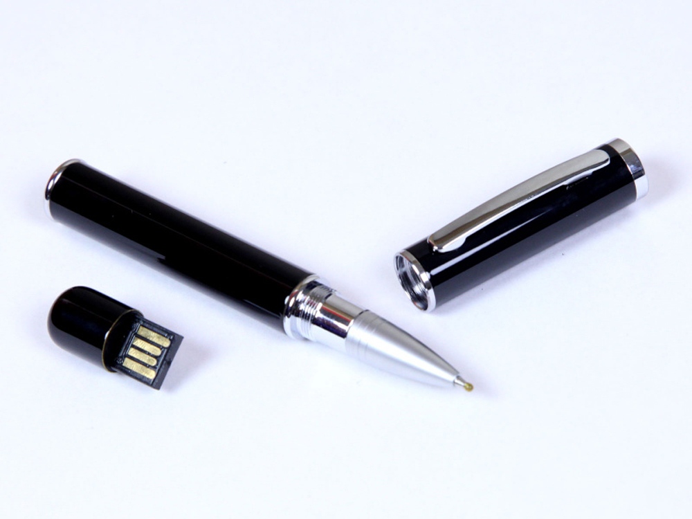 USB 2.0- флешка на 16 Гб в виде ручки с мини чипом оптом под нанесение