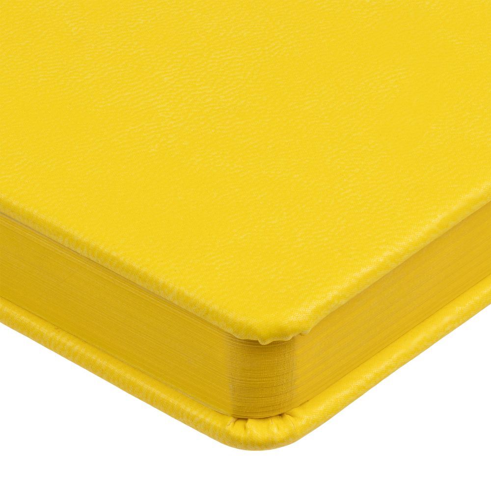 Ежедневник Cortado, недатированный, желтый заказать под нанесение логотипа