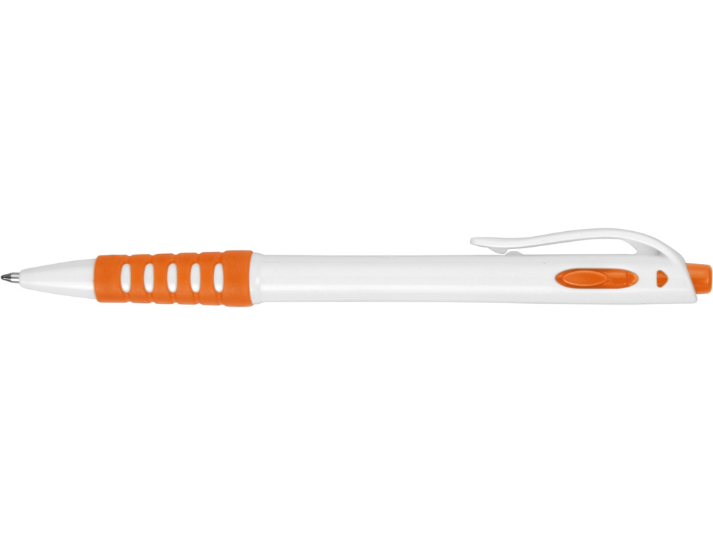 Ручка пластиковая шариковая «Фиджи» на заказ с логотипом компании