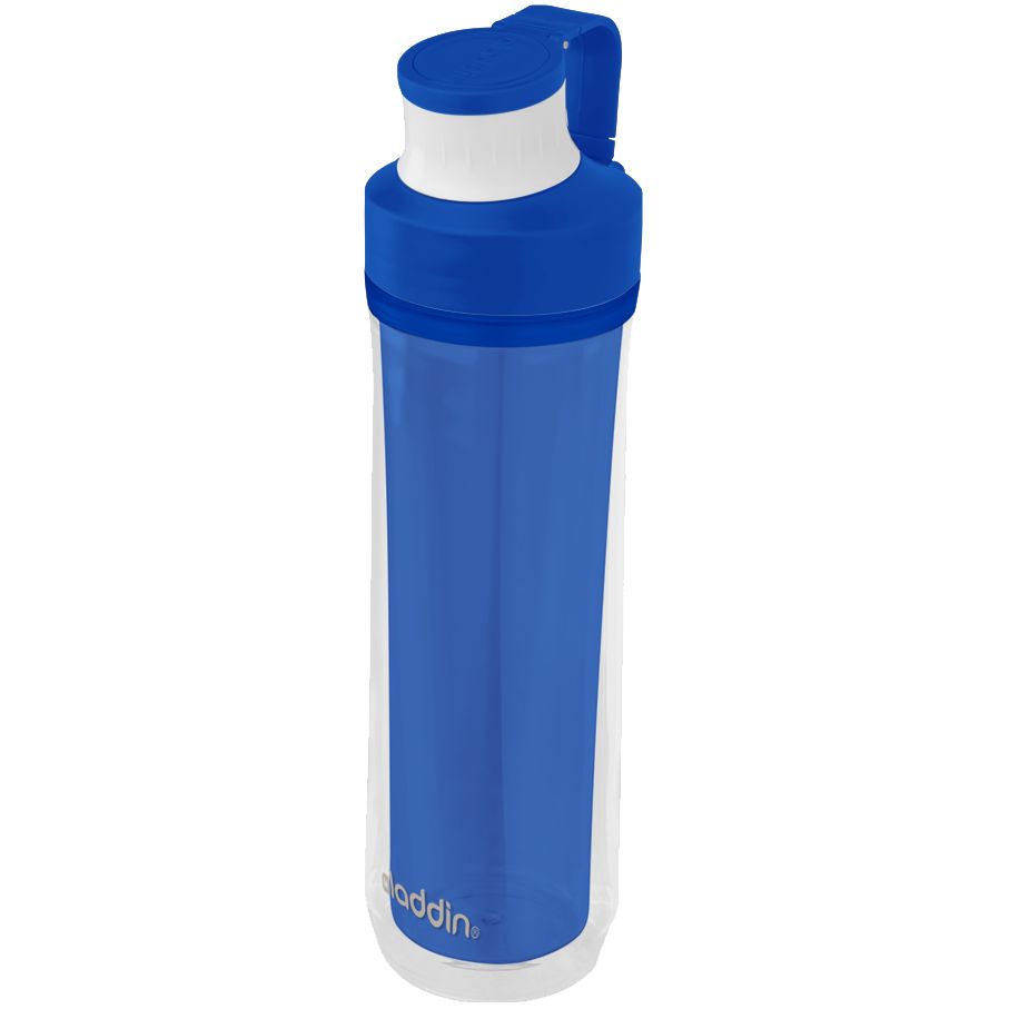 Бутылка для воды Active Hydration 500, синяя оптом под нанесение