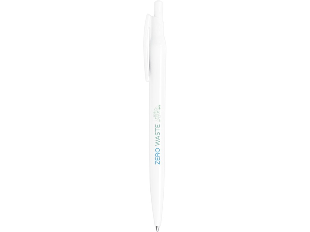 Ручка пластиковая шариковая «Alessio» из переработанного ПЭТ на заказ с логотипом компании