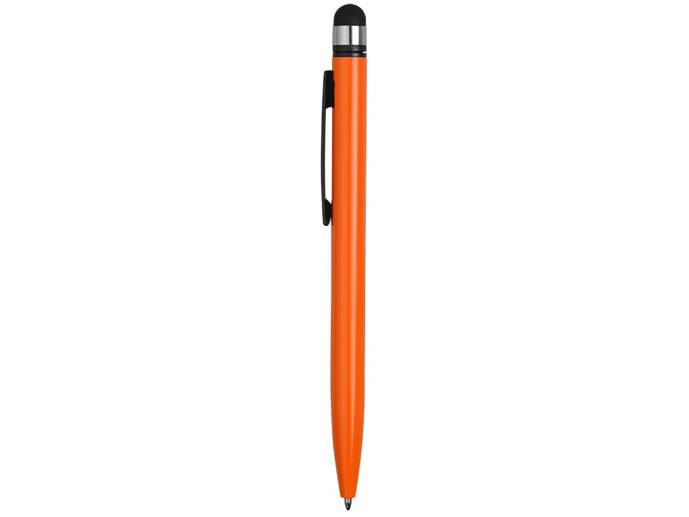 Ручка-стилус металлическая шариковая «Poke» на заказ с логотипом компании