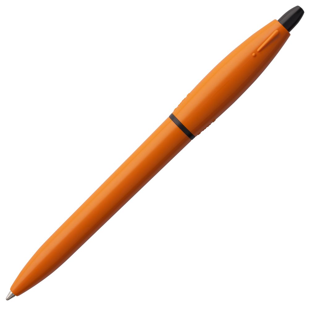 Ручка шариковая S! (Си), оранжевая заказать под нанесение логотипа
