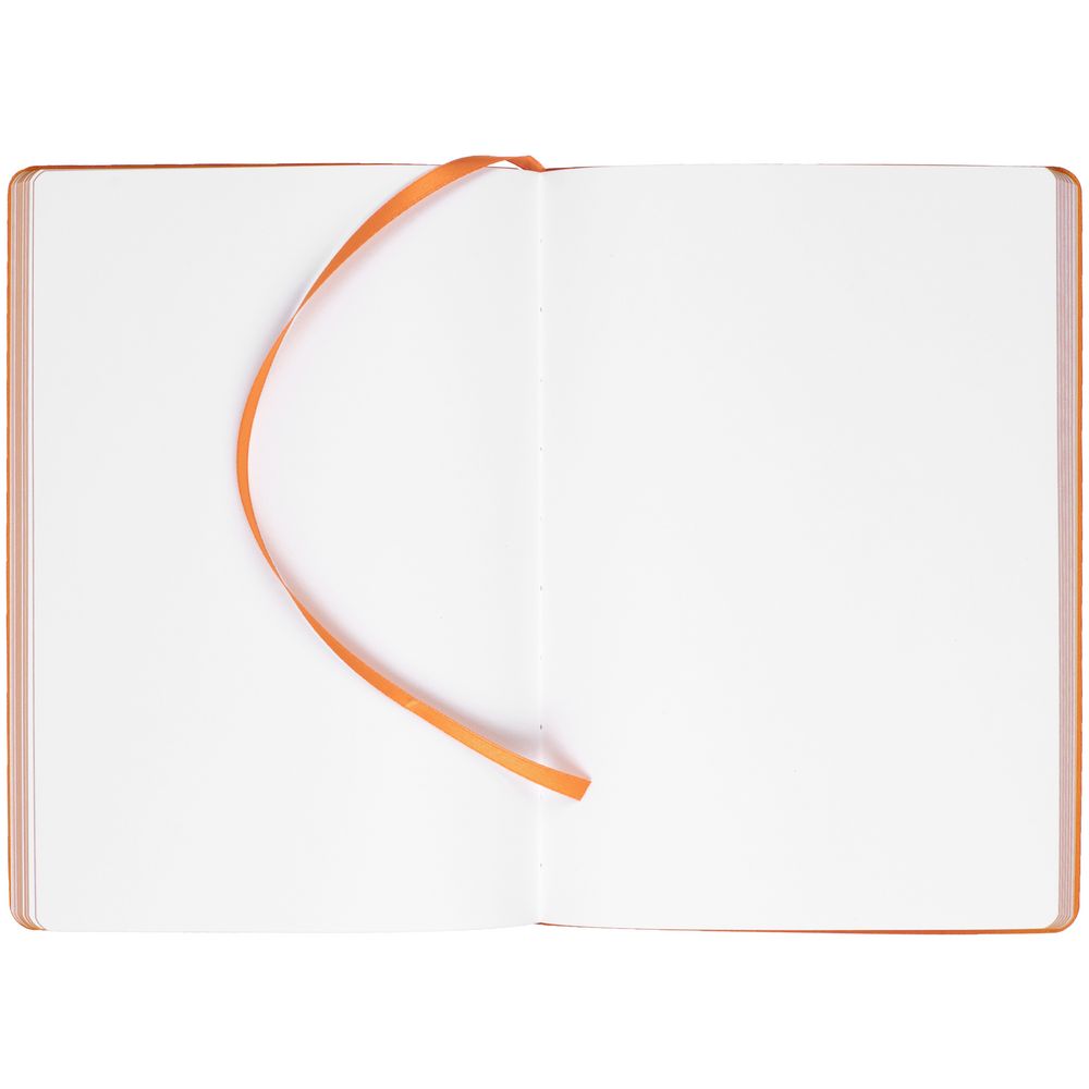Блокнот Flex Shall, оранжевый заказать под нанесение логотипа