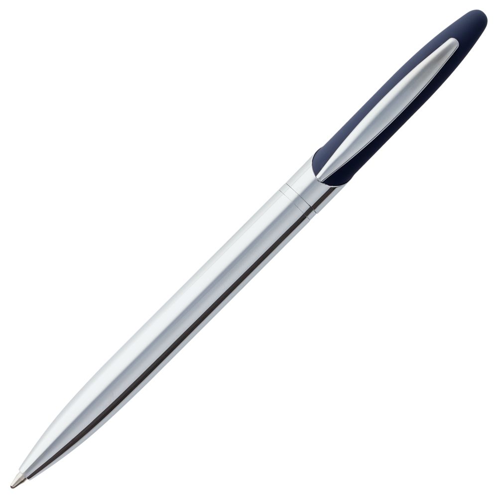 Ручка шариковая Dagger Soft Touch, синяя заказать под нанесение логотипа